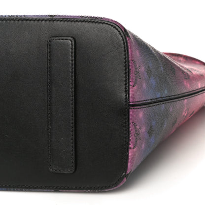 MCM Galaxy Visetos Medium Shopper Tote Multicolor 6 of 15