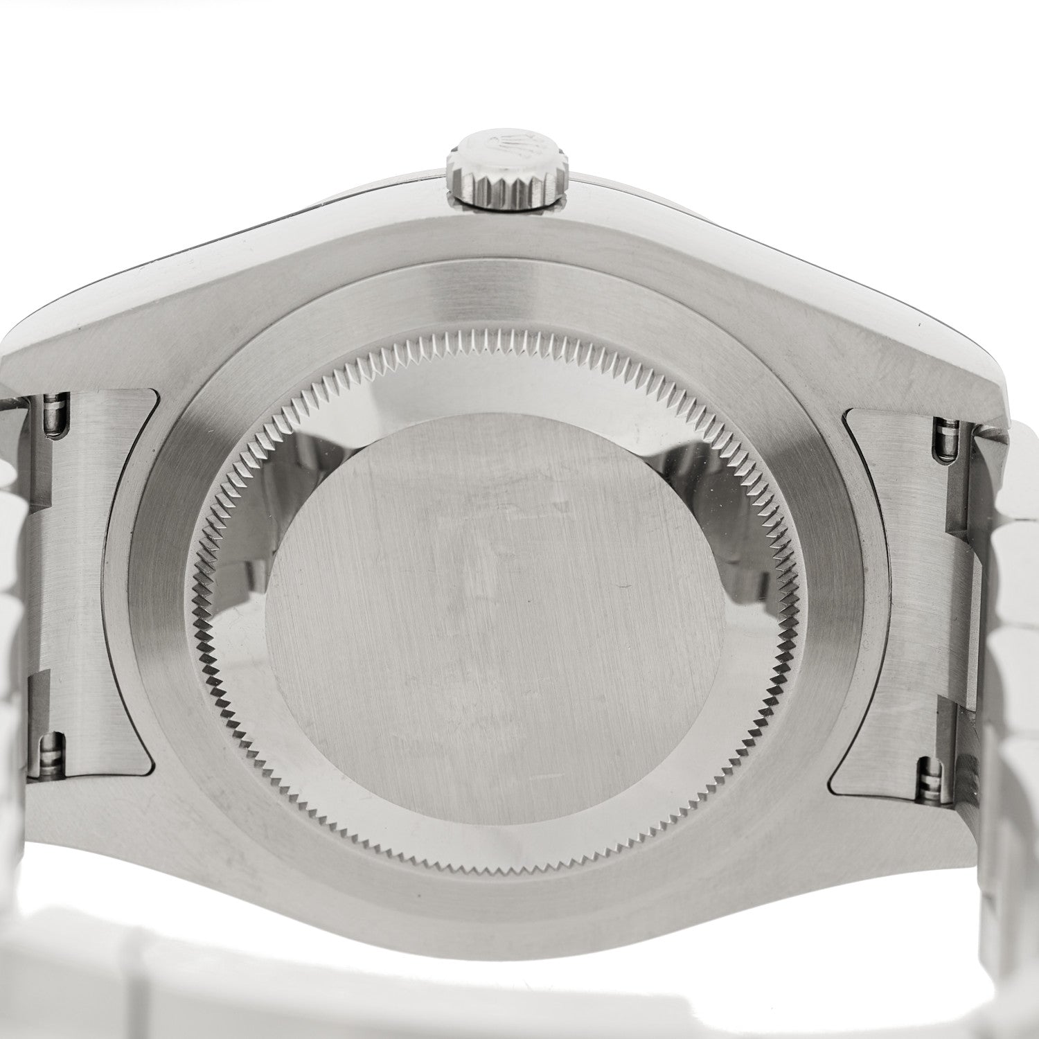 Rolex Stainless Steel 18K White Gold Diamond 41mm Oyster Perpetual Datejust Watch Silver 116334 4 of 4