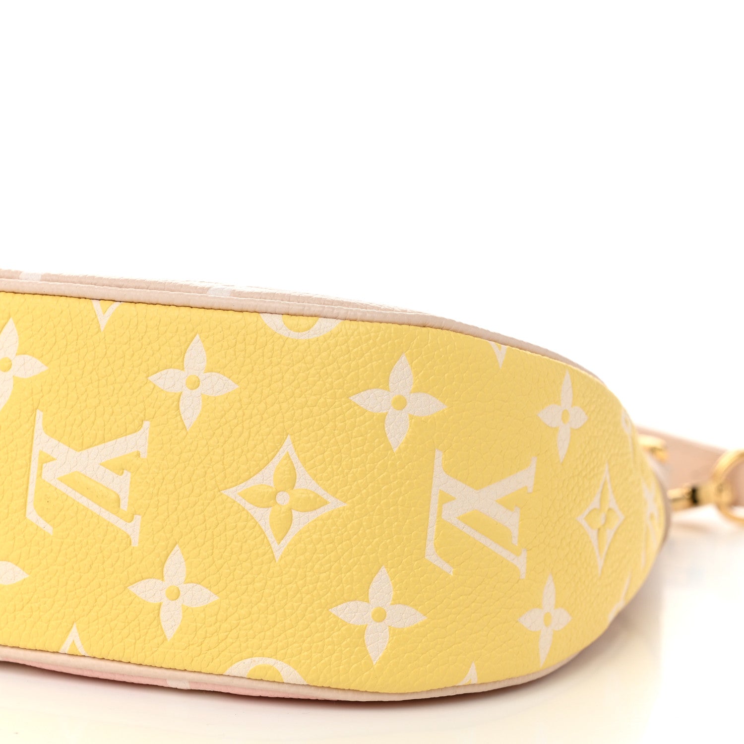 Louis Vuitton Empreinte Monogram Spring in the City Bagatelle NM Pink Beige Yellow 9 of 10