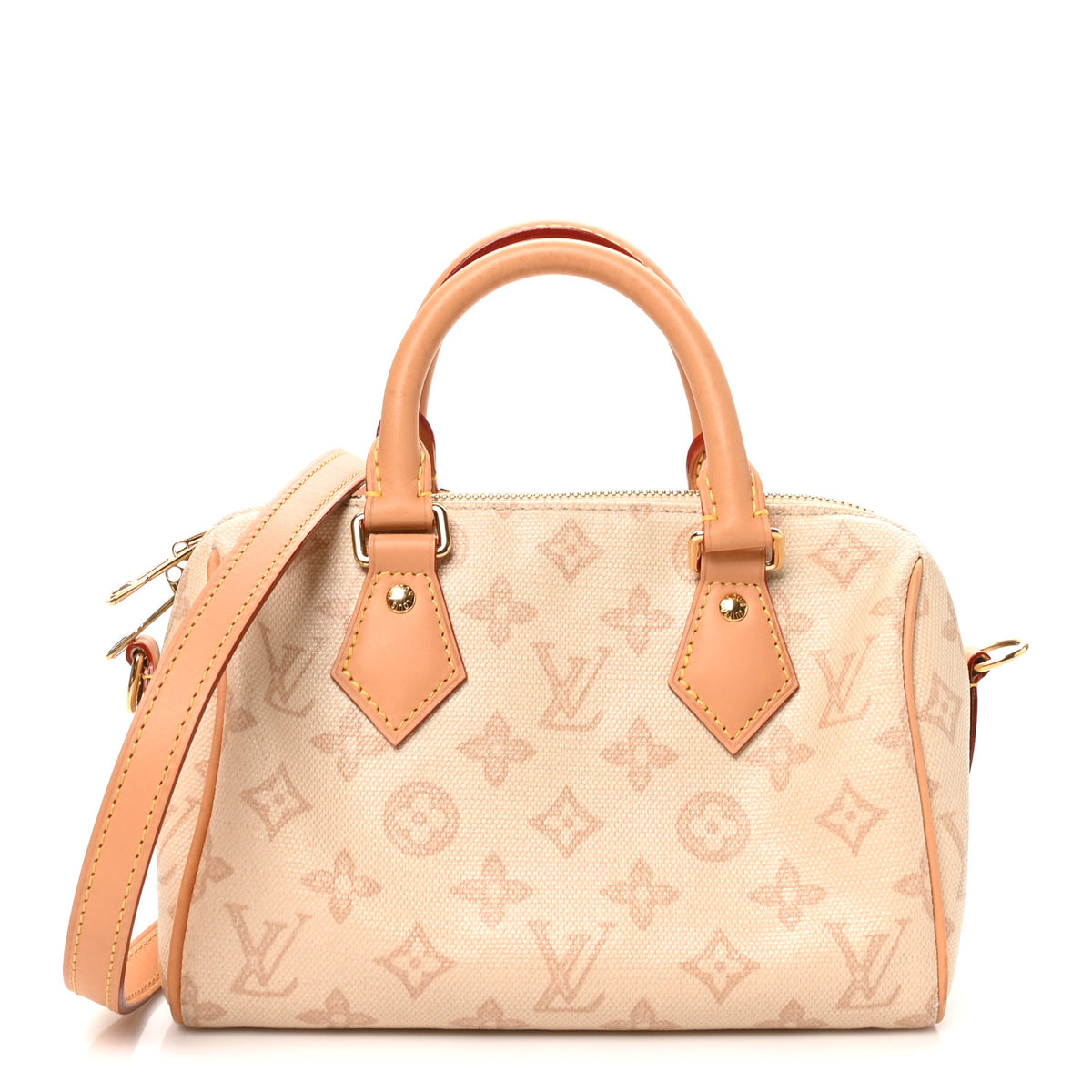 Monogram Origine Lin Speedy Bandouliere 20 Linen