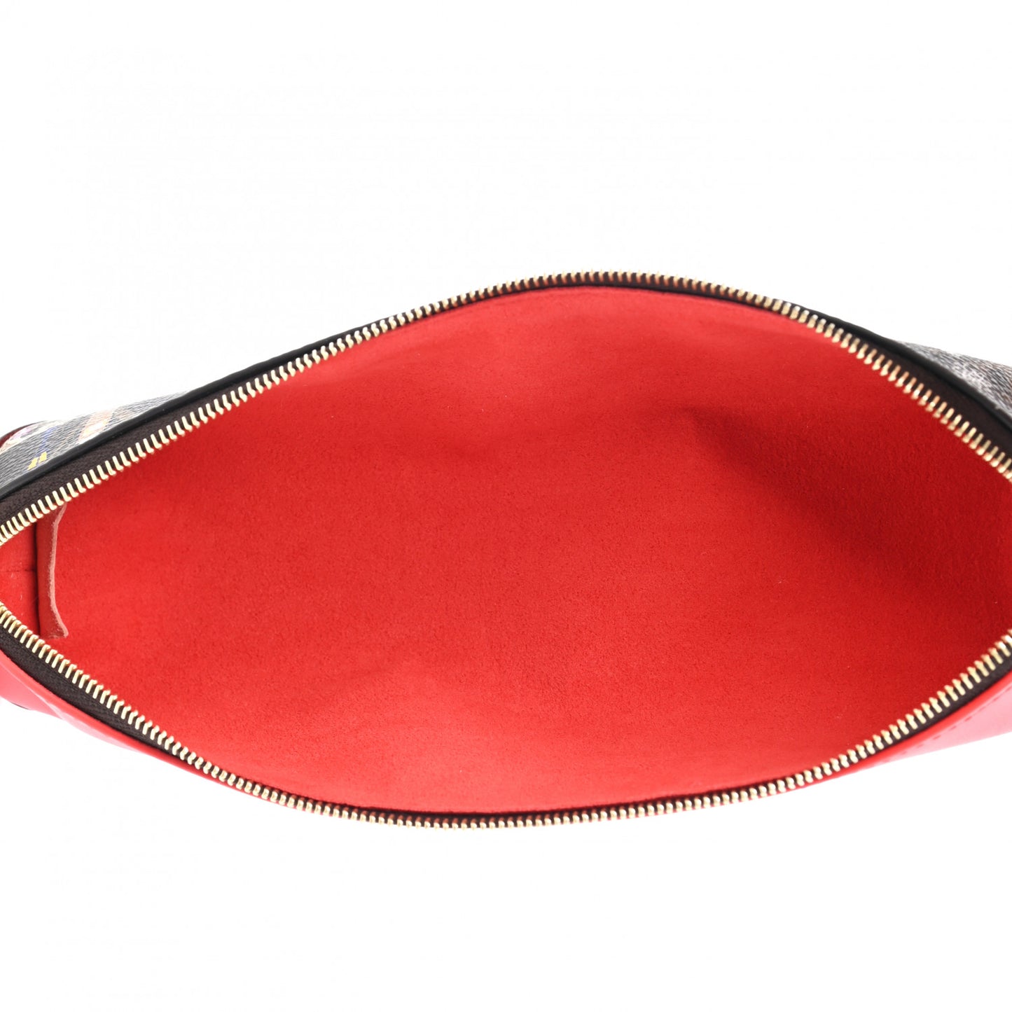 Monogram Monogram 2021 Christmas Animation London Elizabeth Pencil Pouch Coquelicot