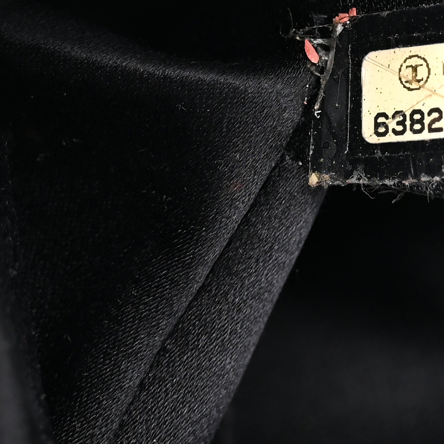 Satin Crystal Evening Bag Black Black