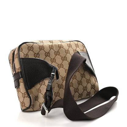 Gucci Monogram Belt Bag Dark Brown 3 of 10
