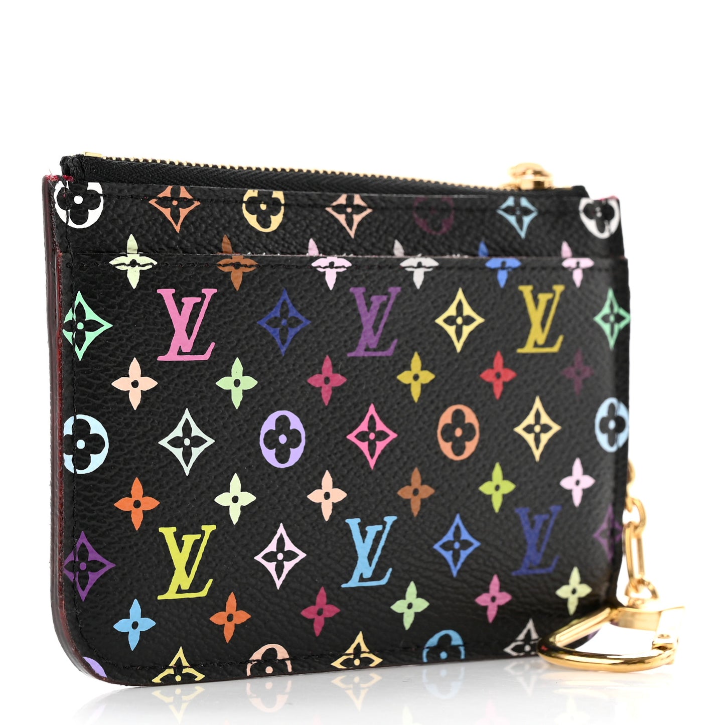 Monogram Multicolor Key Pouch Black Grenade