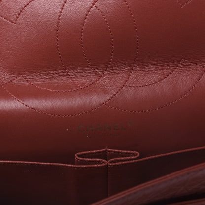 Chanel Aged Calfskin Quilted 2.55 Reissue 226 Flap Red 22 of 22