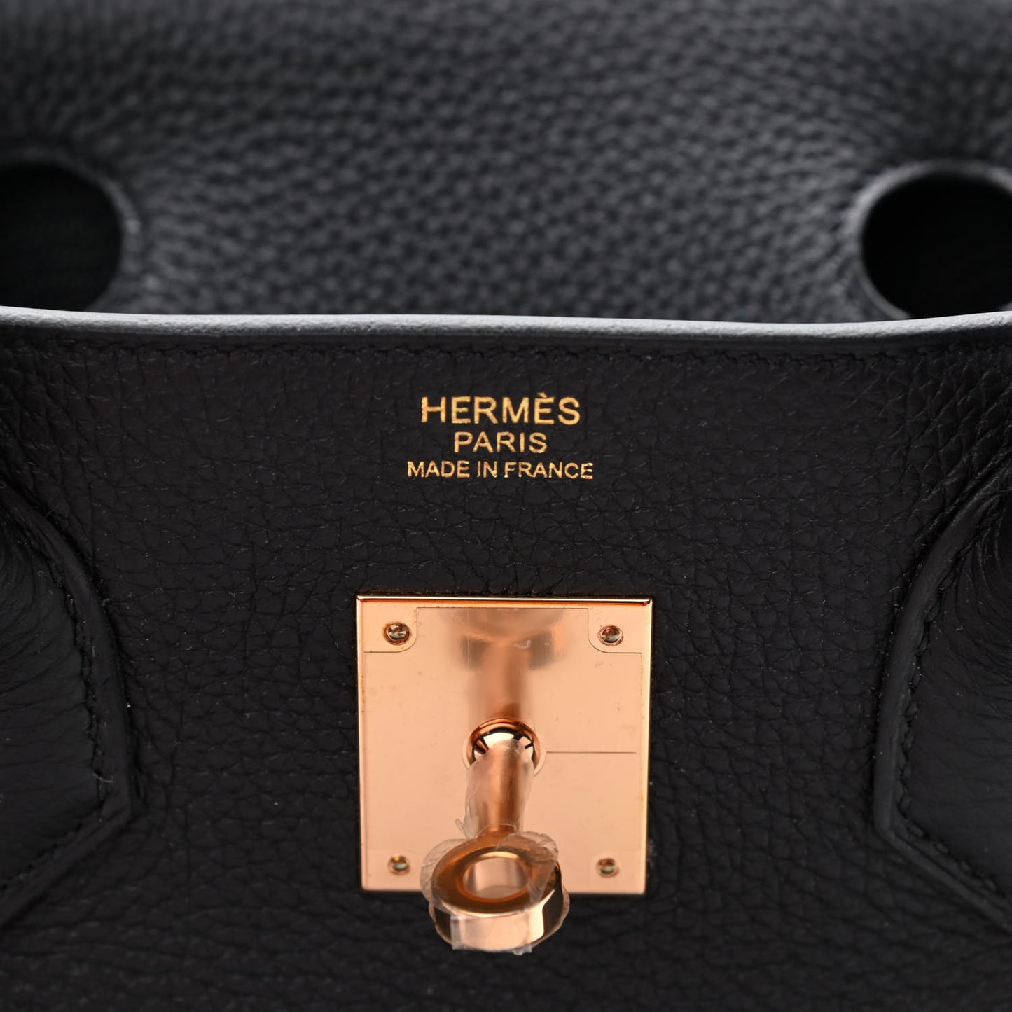 Togo Birkin 30 Black