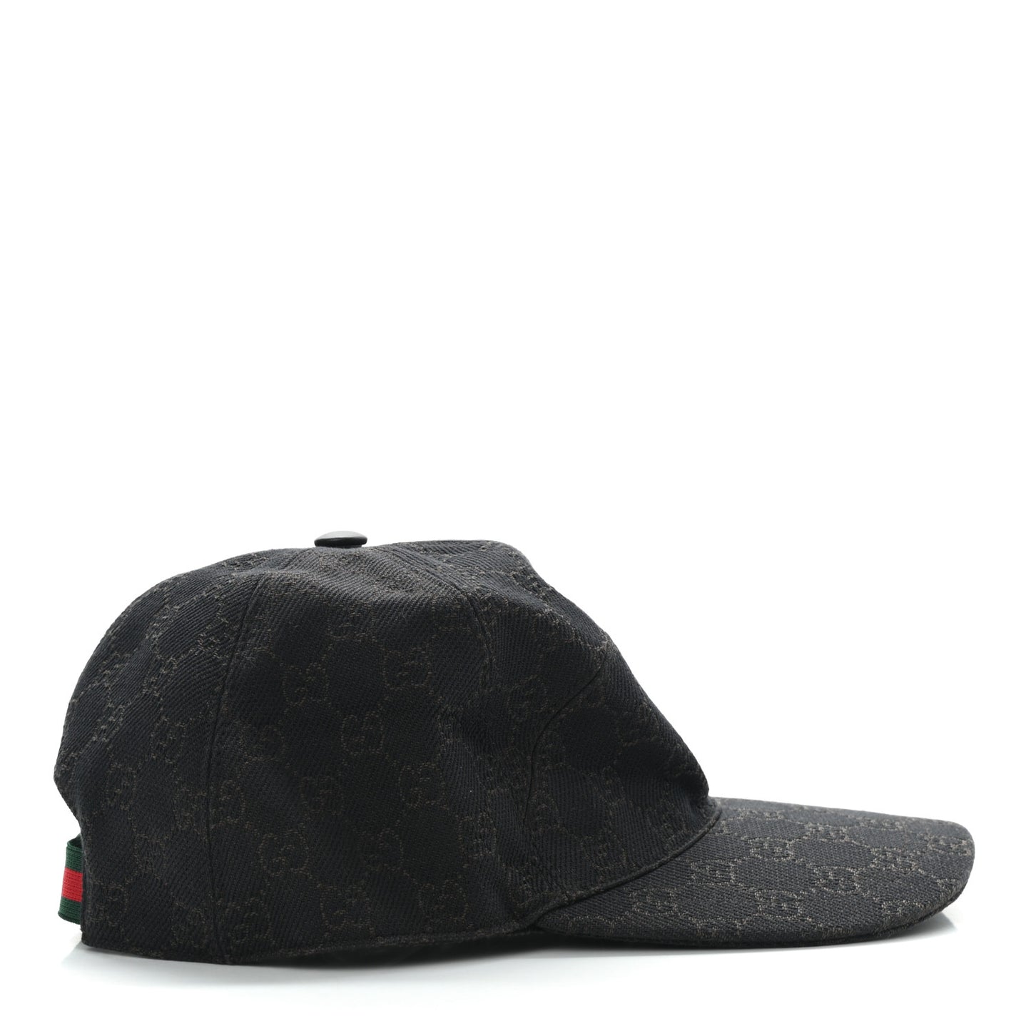 Monogram Web Baseball Hat M Brown