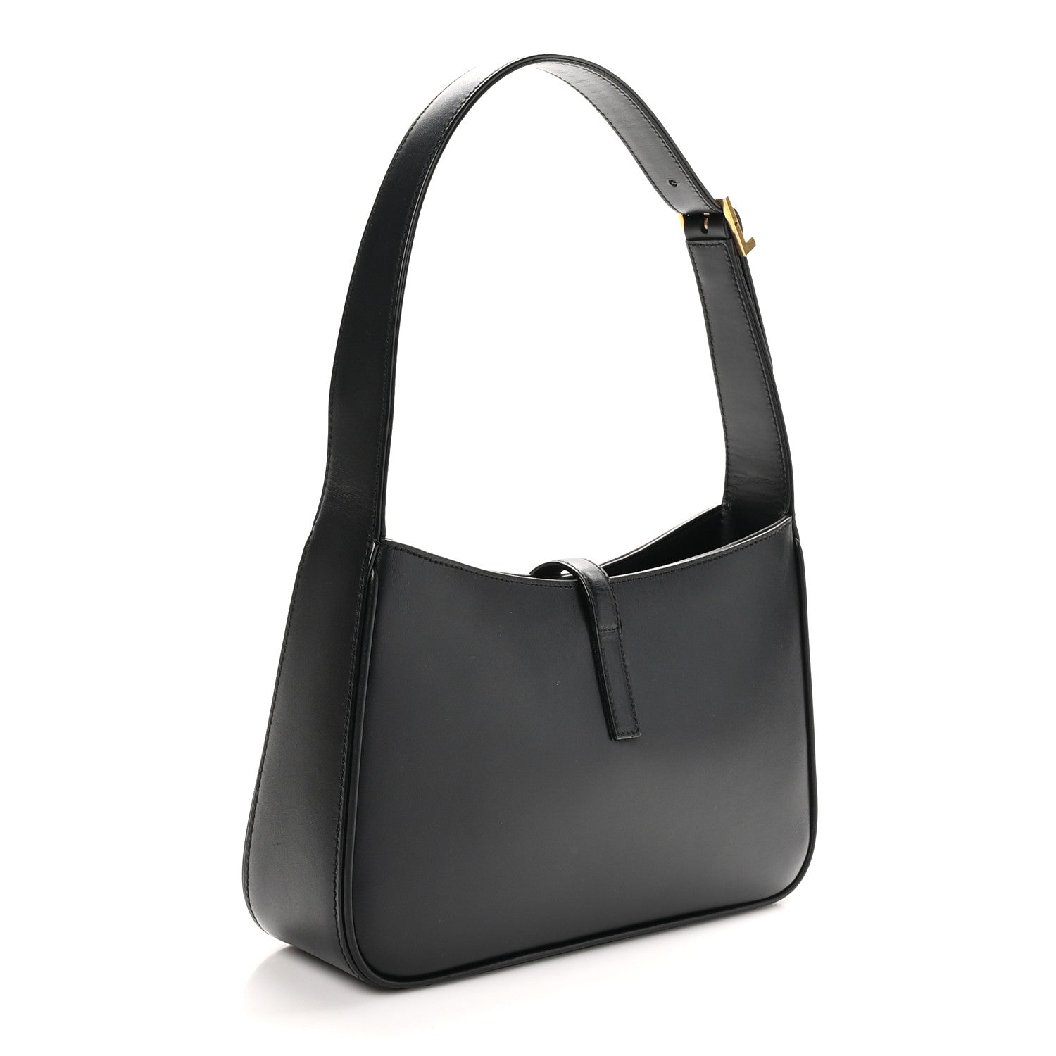 Saint Laurent Smooth Calfskin Le 5 A 7 Hobo Black 3 of 10