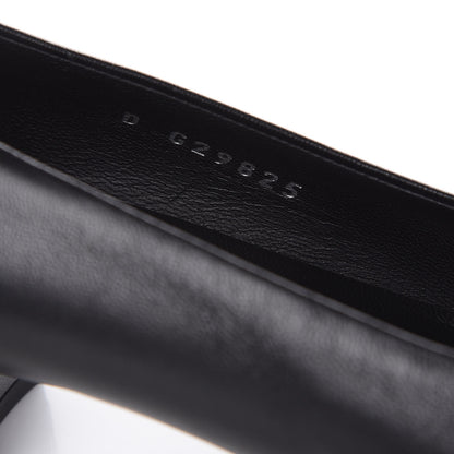 Chanel Lambskin CC Pumps 37 Black 7 of 9