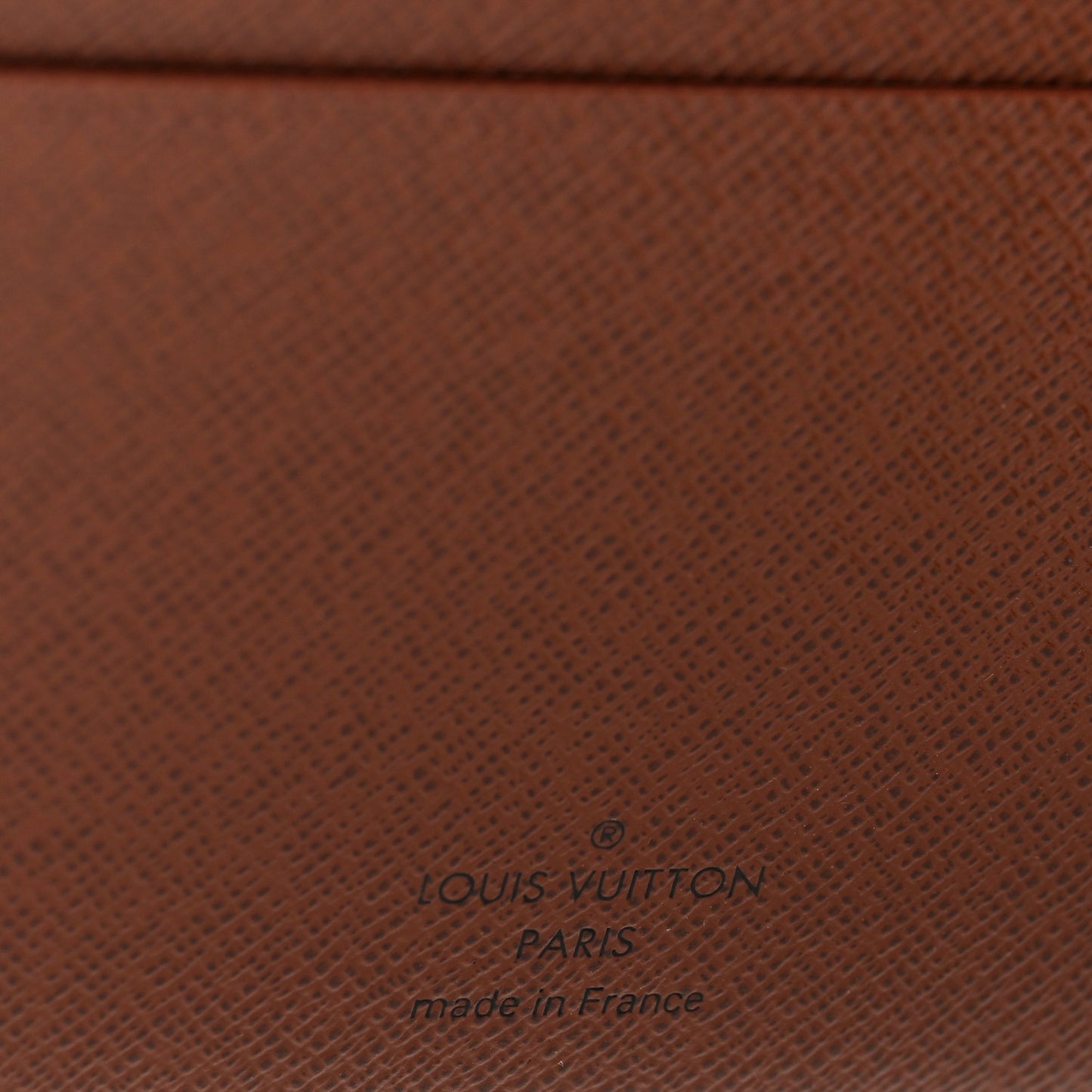 Monogram Desk Agenda Cover