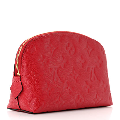 Louis Vuitton Empreinte Cosmetic Pouch Scarlet 4 of 11