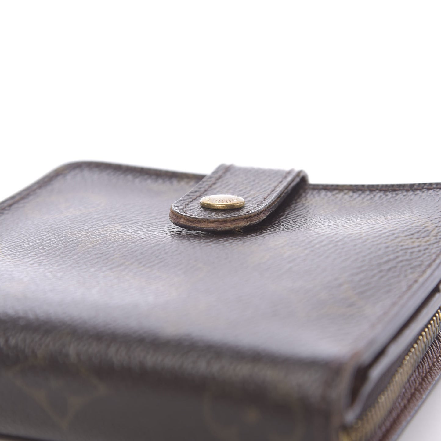Monogram Compact Zippe Zipped Wallet