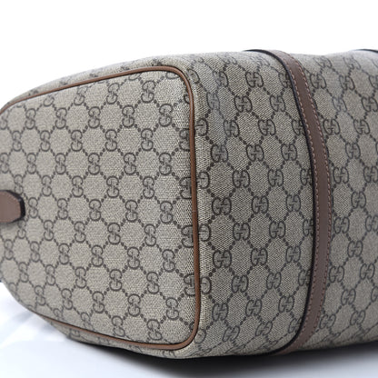 Gucci GG Supreme Monogram Margaux Calfskin Medium Nice Boston Beige Ebony Acero 8 of 13