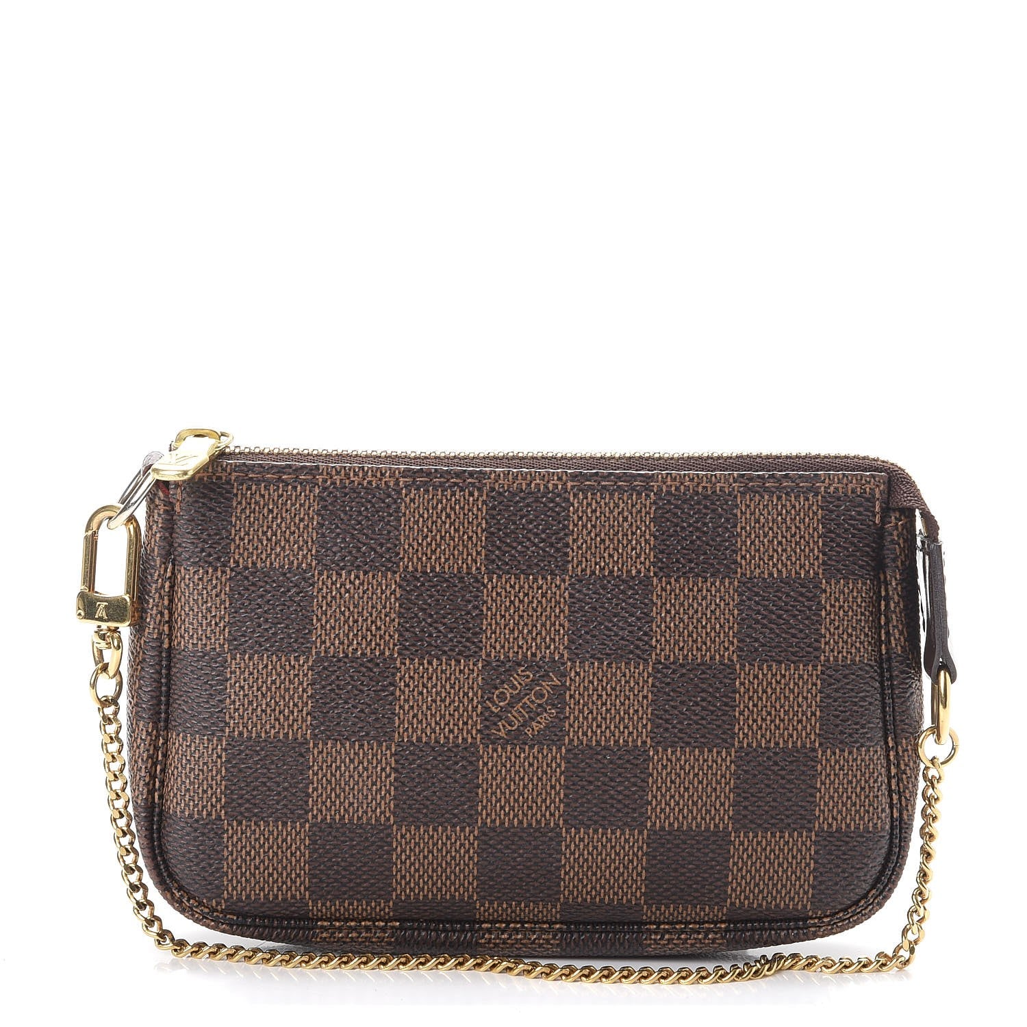Louis Vuitton Damier Ebene Mini Pochette Accessories 1 of 7