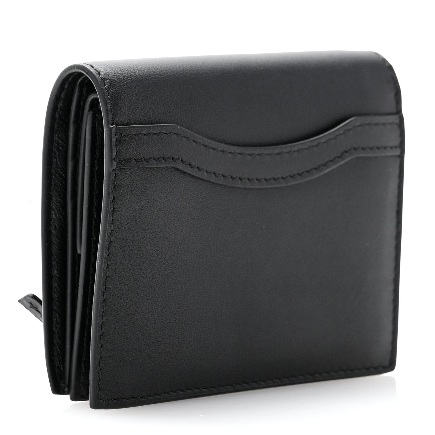 Balenciaga Calfskin Neo Classic Wallet Black 3 of 9
