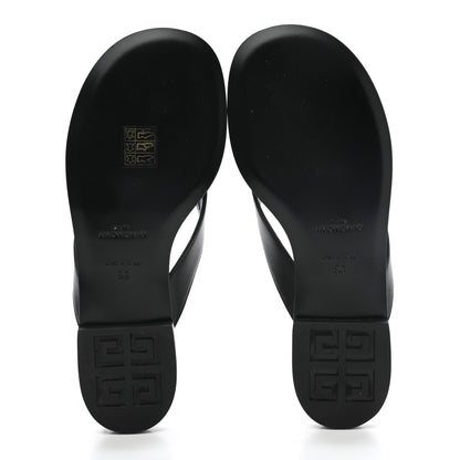 Givenchy Calfskin G Chain Sandals 36 Black 5 of 8