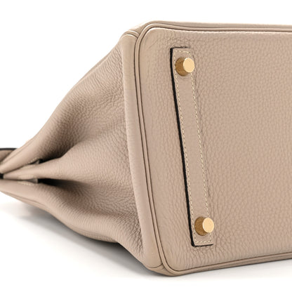 Hermes Togo Birkin 30 Gris Tourterelle 24 of 40