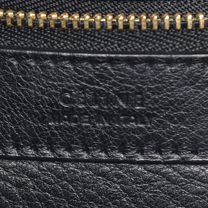 Celine Soft Grained Calfskin Medium Belt Cabas Phantom Black 7 of 15