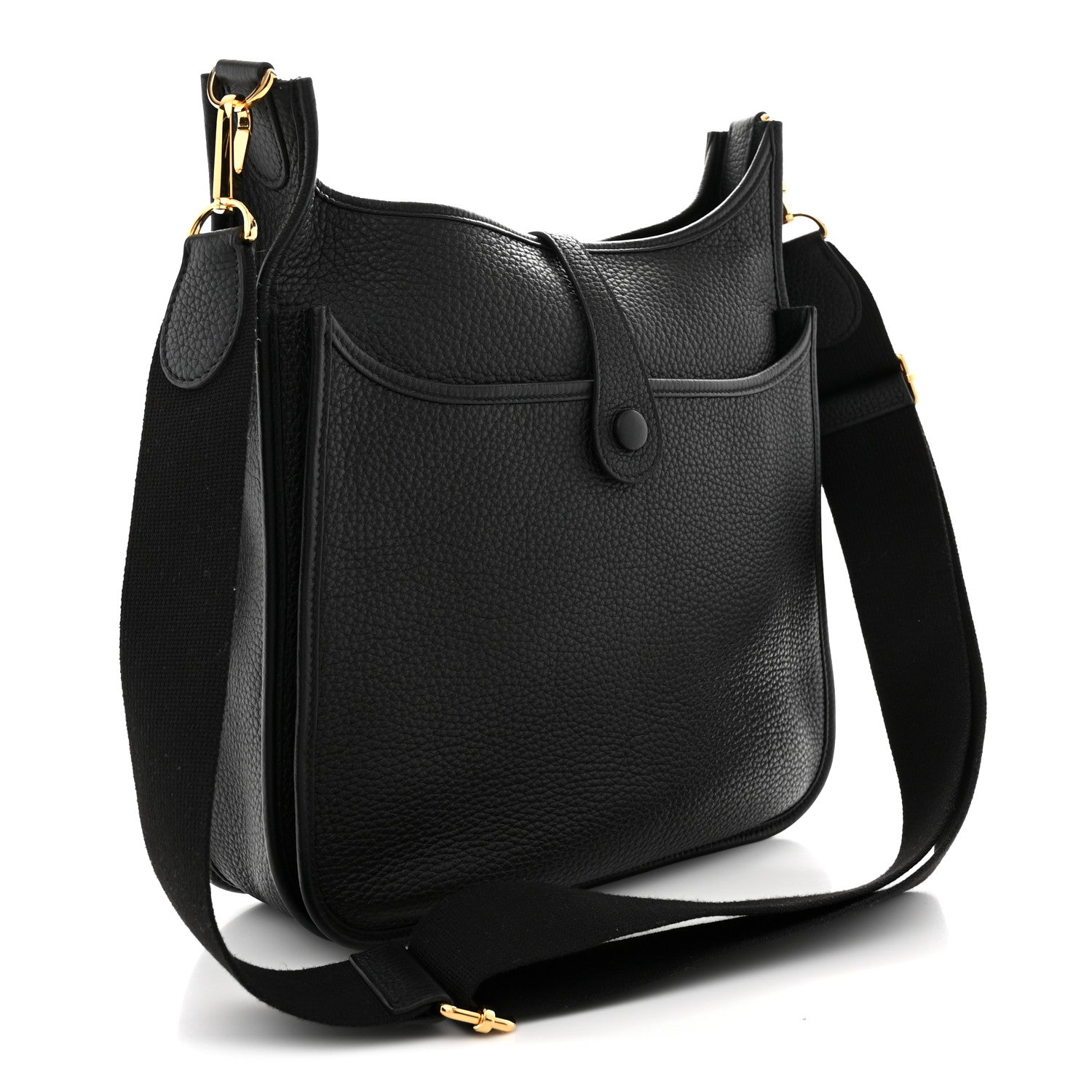 Hermes Taurillon Clemence Evelyne III PM Black 3 of 12