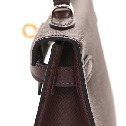 Hermes Epsom Mini Kelly Sellier 20 Rouge Sellier 11 of 13