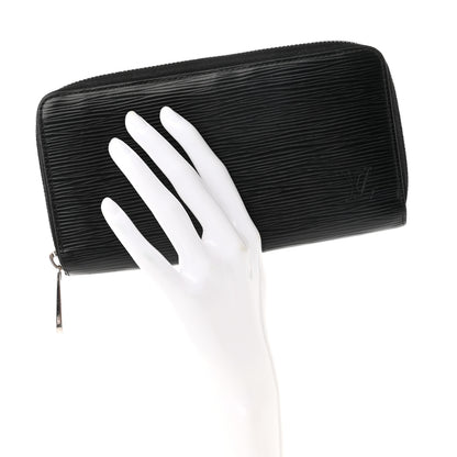 Louis Vuitton Epi Zippy Wallet Black 2 of 7