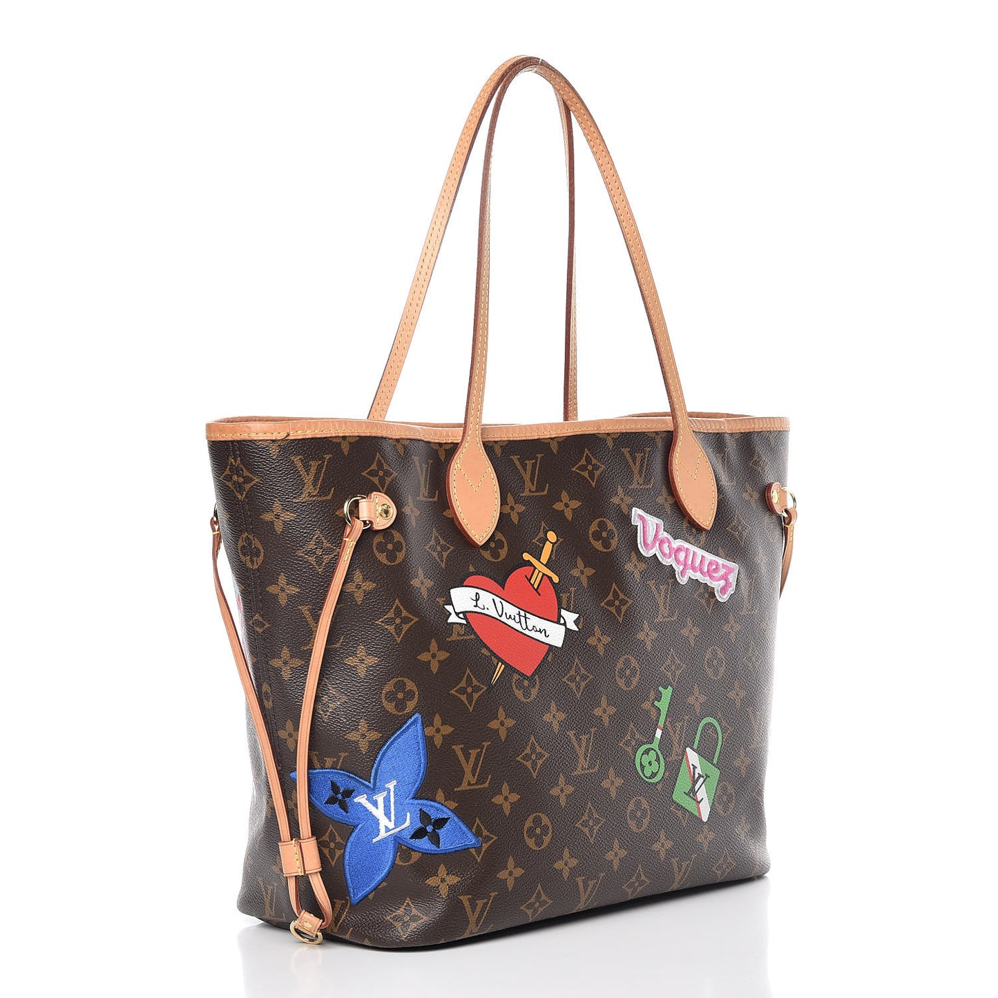 Monogram Travel Stickers Neverfull MM