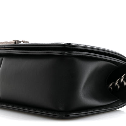 Chanel Calfskin Quilted Medium Boy Flap Black 10 of 11