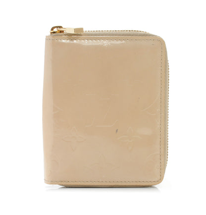 Louis Vuitton Vernis Broome Zip Wallet Beige 1 of 6