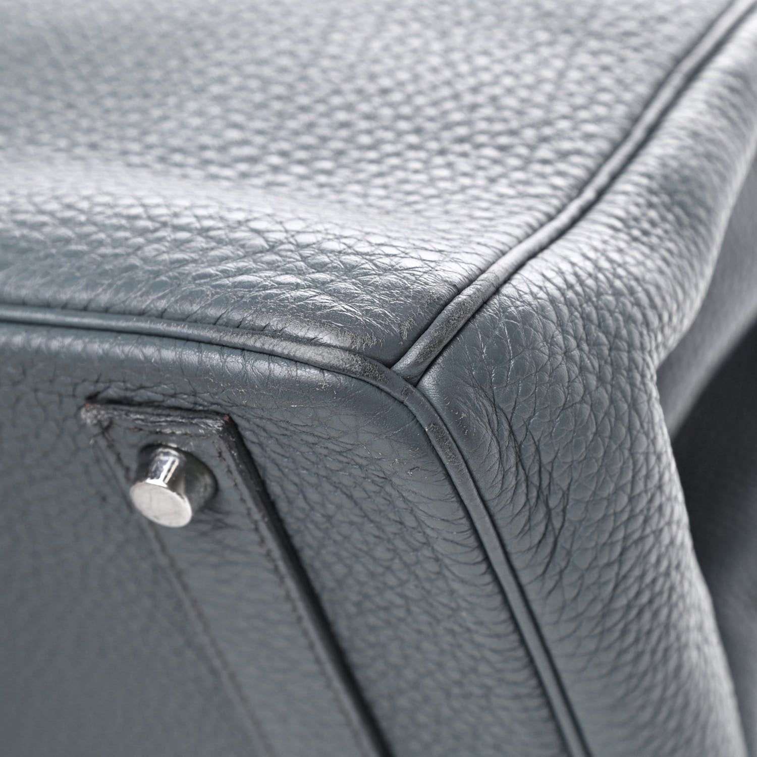 Hermes Togo Birkin 40 Bleu Orage 11 of 17