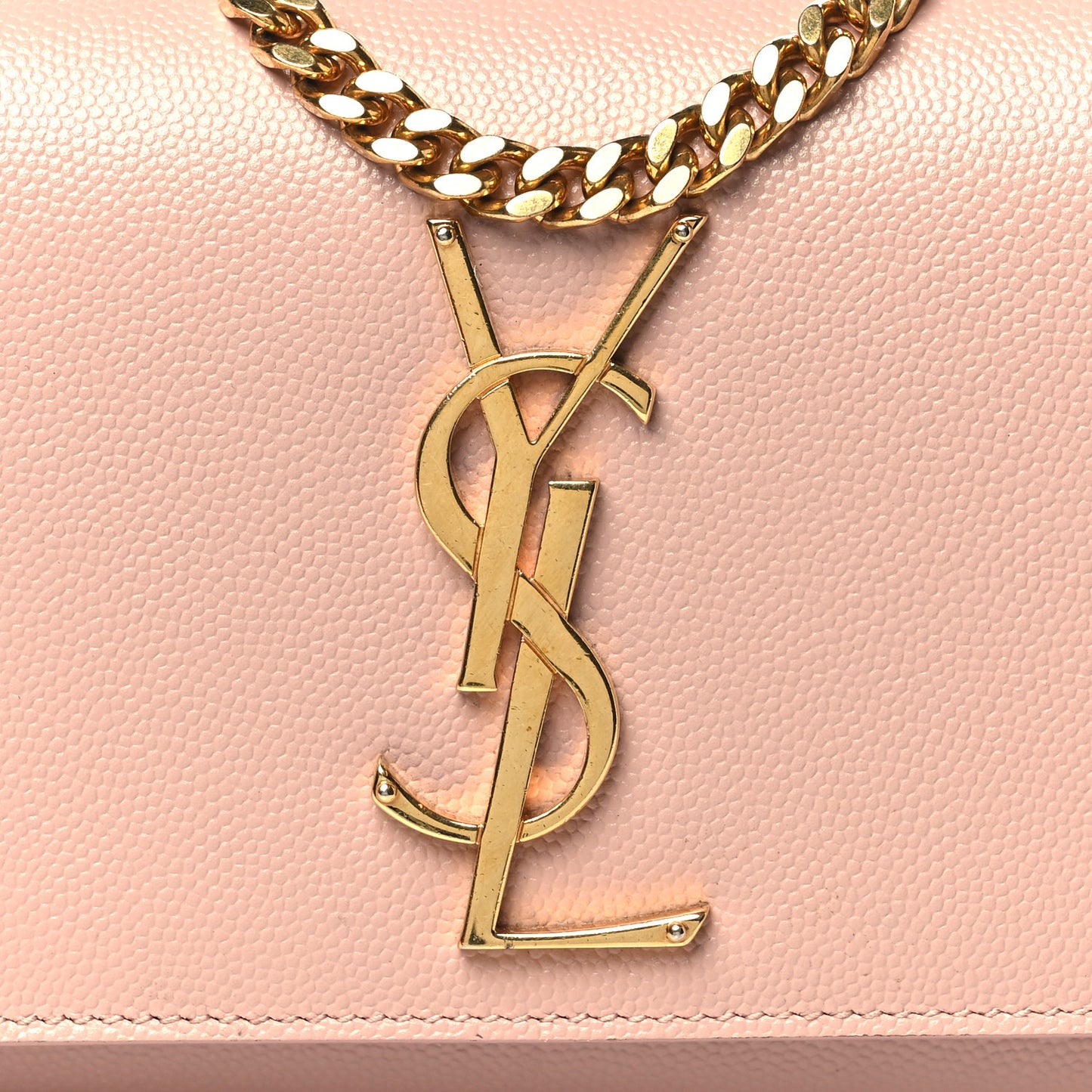 Grain De Poudre Small Monogram Kate Satchel Pale Blush