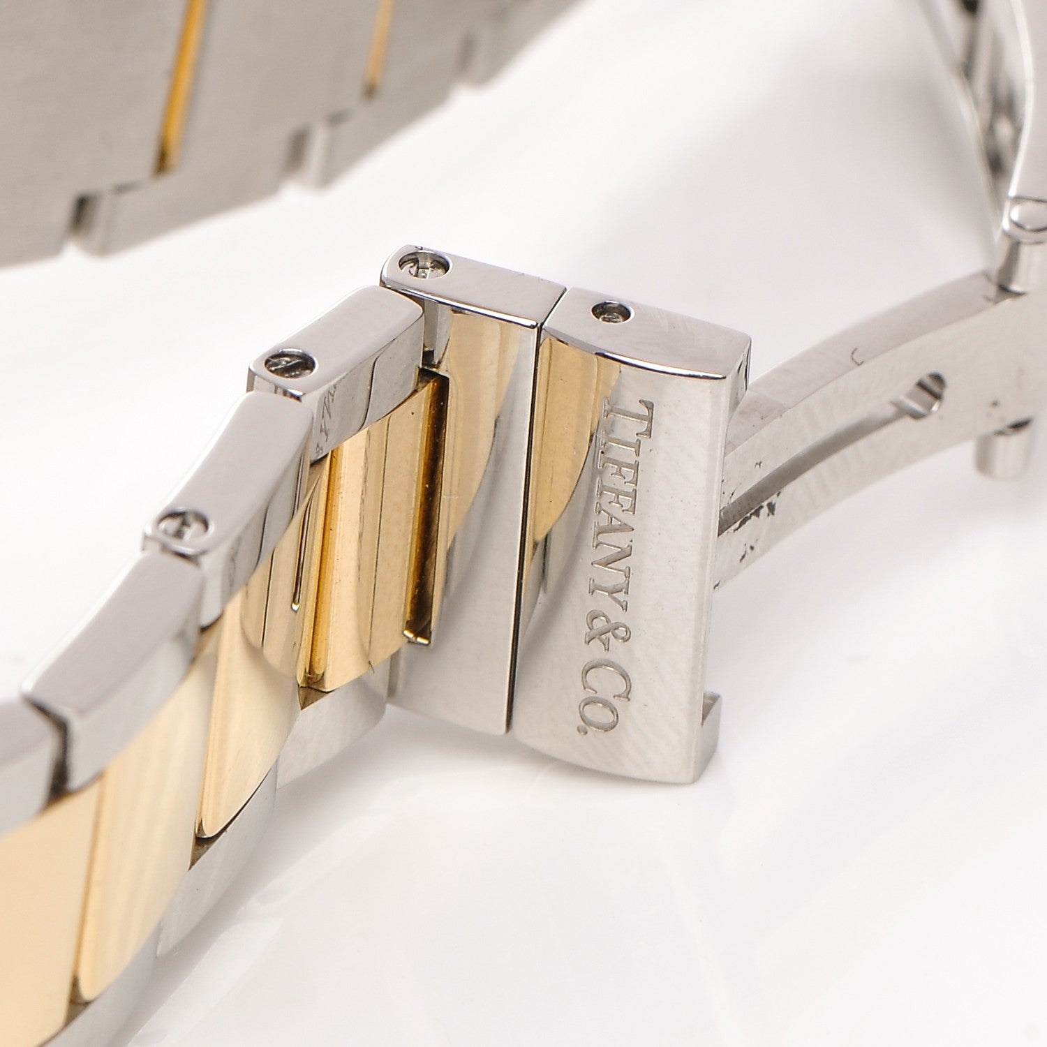 Tiffany Stainless Steel 18K Rose Gold 29mm Atlas 2-Hand Quartz Watch 5 of 8