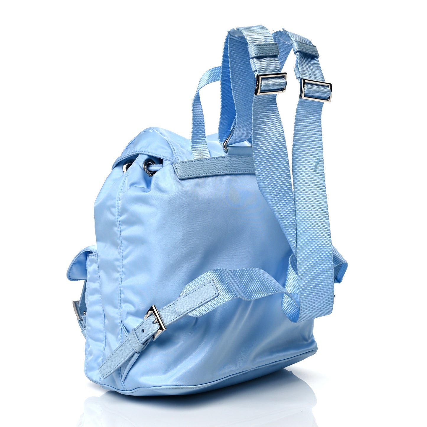 Tessuto Nylon Vela Small Backpack Celeste