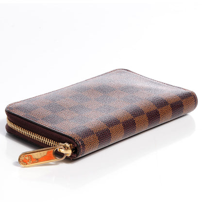 Louis Vuitton Damier Ebene Zippy Compact Wallet 4 of 7