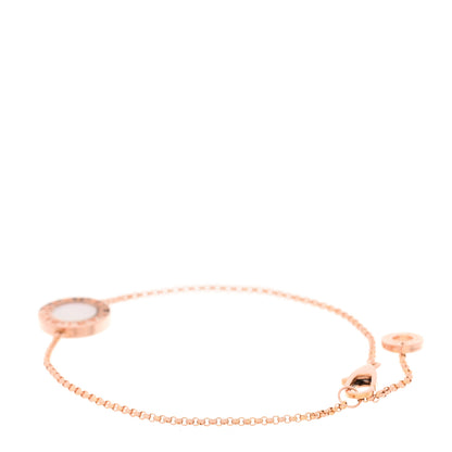 Bulgari 18K Rose Gold Mother of Pearl BVLGARI BVLGARI Chain Bracelet SM 2 of 7