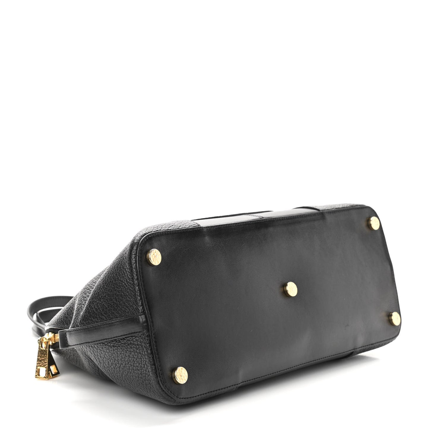 Calfskin Bowery Sutton Satchel Black