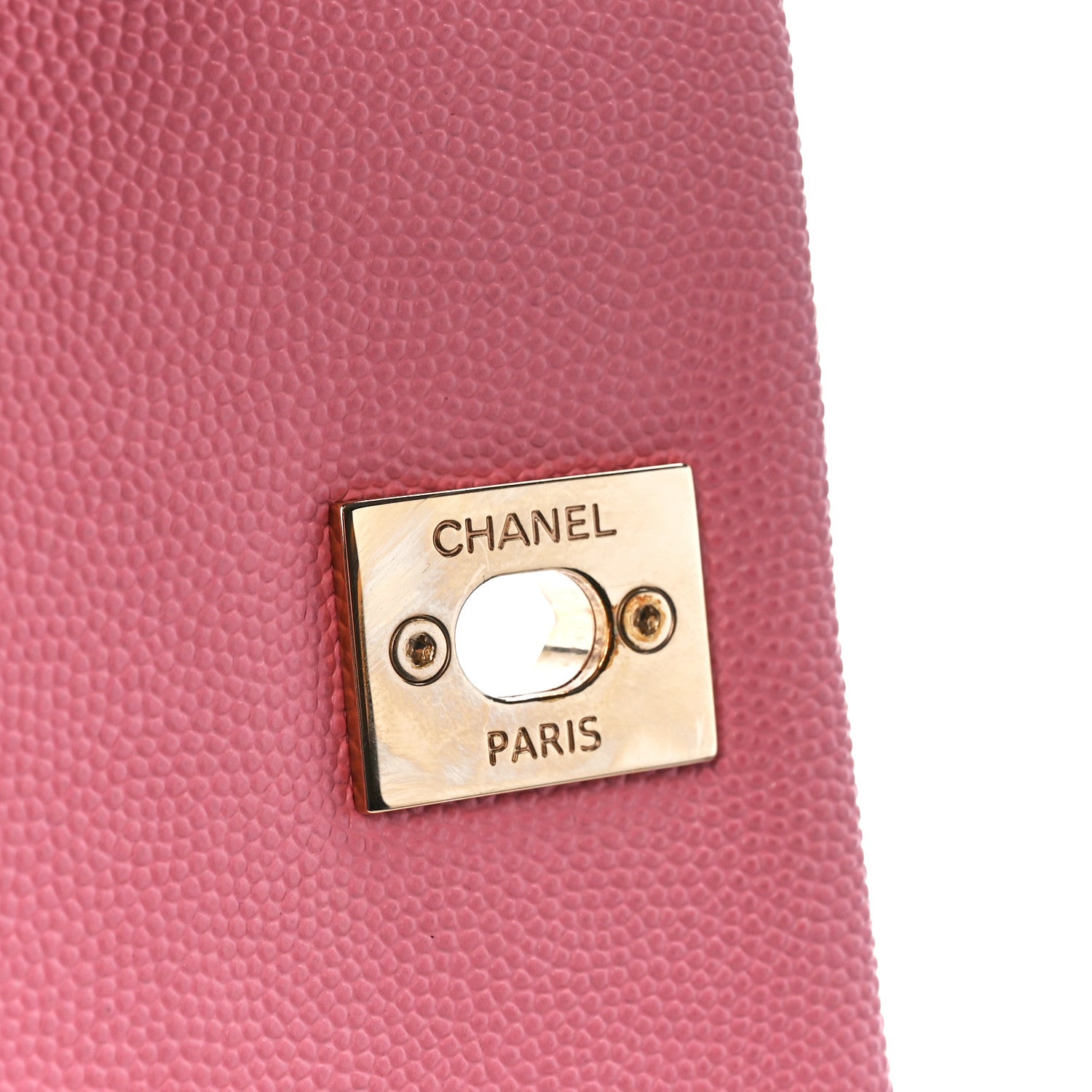 Chanel Caviar Quilted Mini Coco Handle Flap Pink 6 of 11