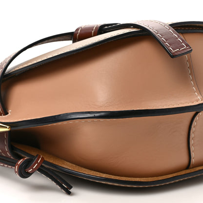 Loewe Calfskin Small Gate Crossbody Bag Taupe 7 of 8