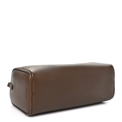 The Row Grained Calfskin 90's Bag Tawny Brown 4 of 9