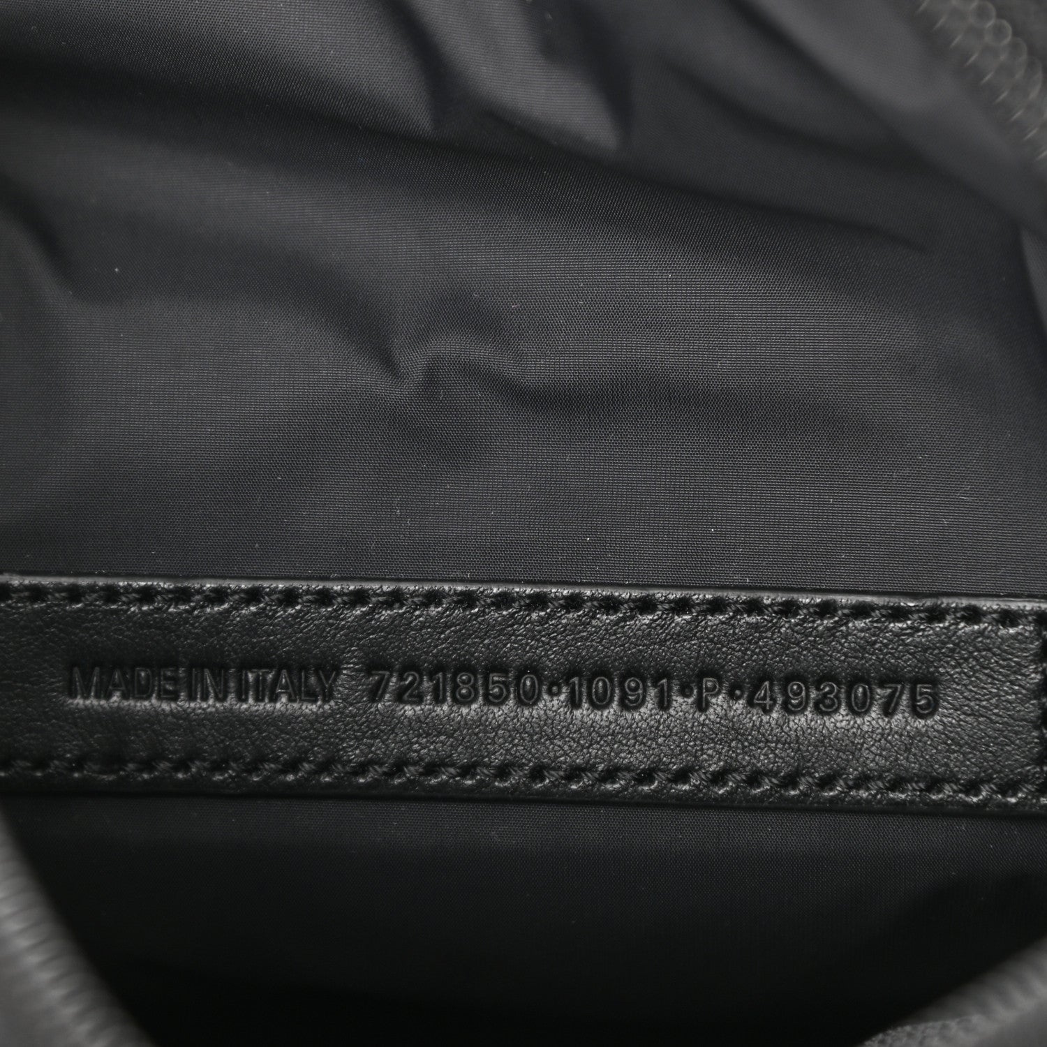 Balenciaga X ADIDAS Agneau Arena Trefoil Logo Messenger Bag Black White 7 of 8