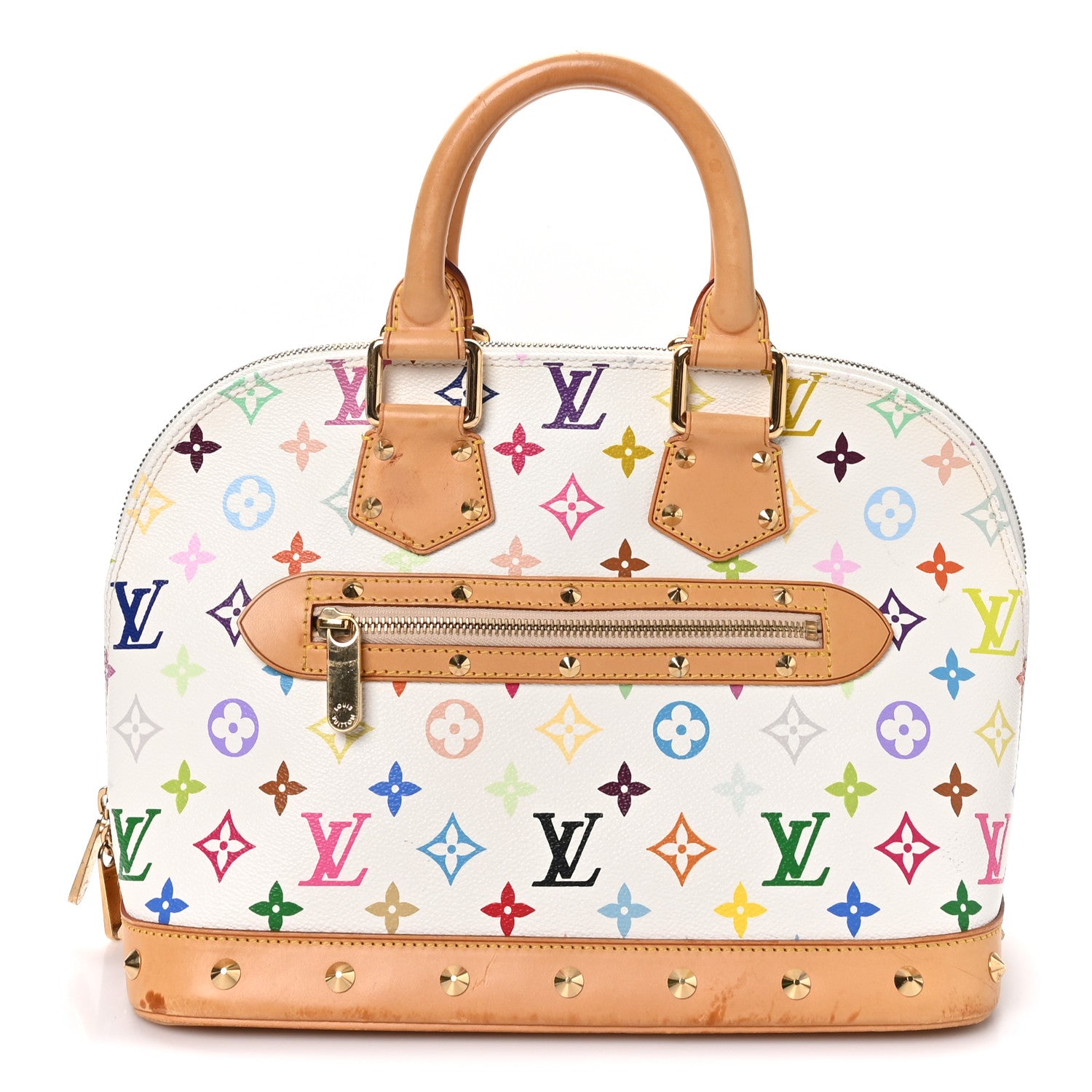 Louis Vuitton Monogram Multicolor Alma PM White 1 of 12
