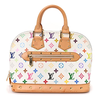 Louis Vuitton Monogram Multicolor Alma PM White 1 of 12