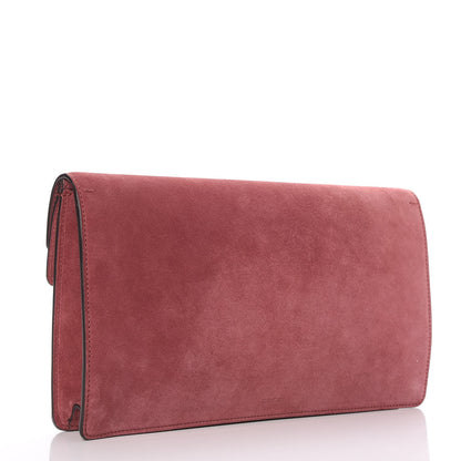 Gucci Suede Cudu Vitello Velvet Dionysus Clutch Dry Rose 3 of 7