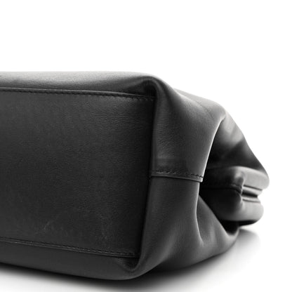Bottega Veneta Calfskin Large The Point Triangle Bag Black 9 of 11