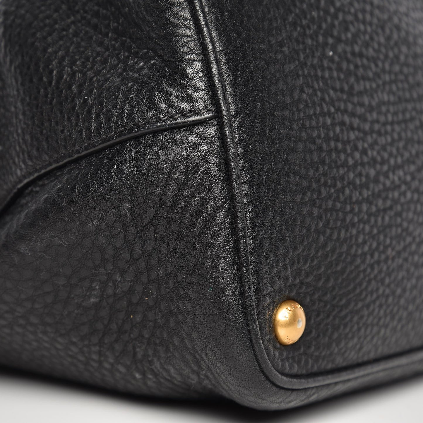 Vitello Daino Tote Nero Black