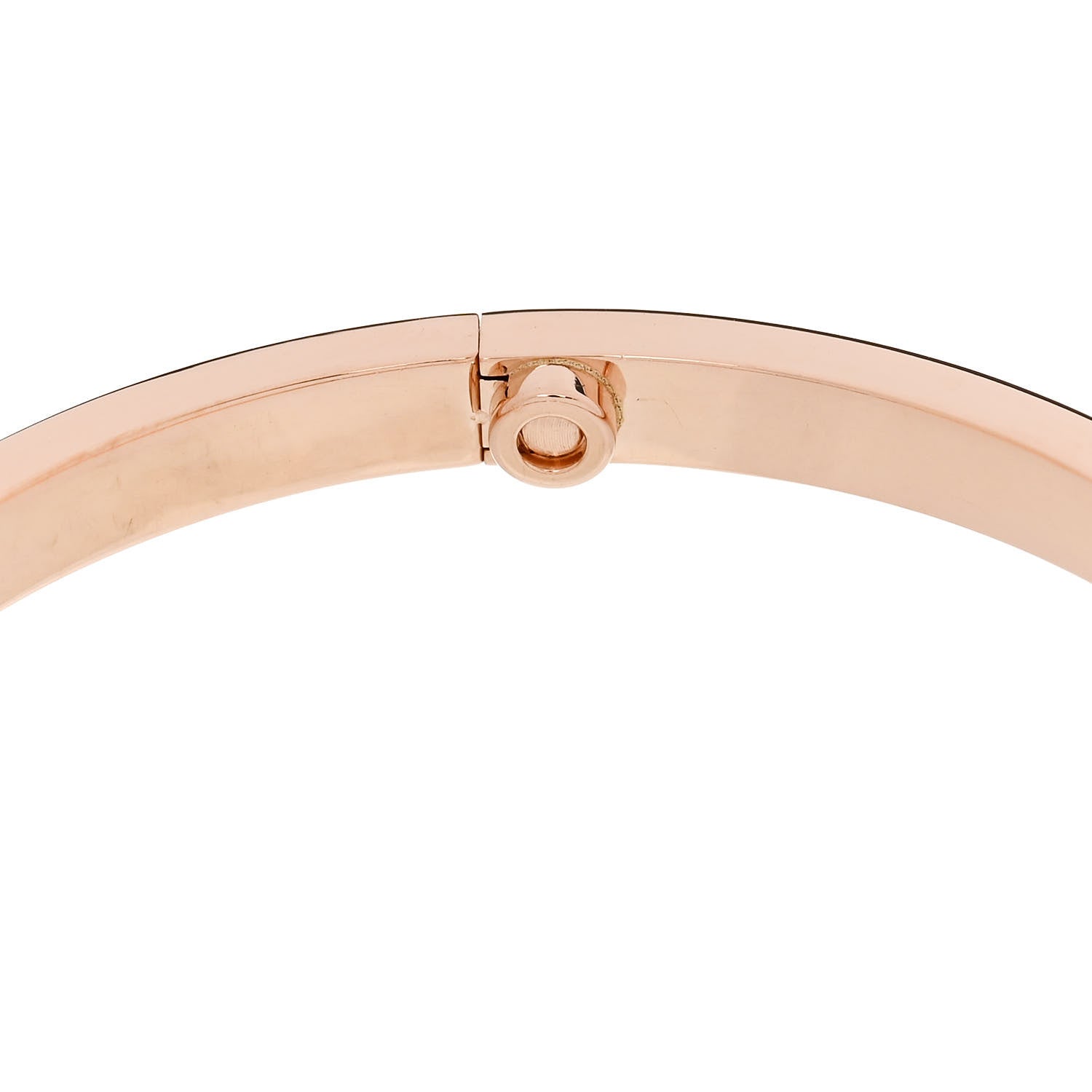 Cartier 18K Pink Gold Small LOVE Bracelet 16 7 of 8