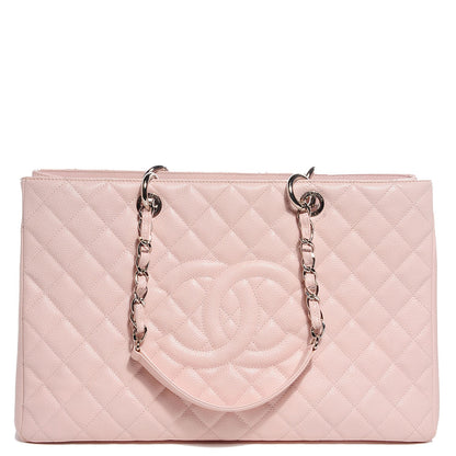 Chanel Caviar XL Grand Shopping Tote GST Light Pink 1 of 7