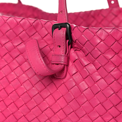 Bottega Veneta Nappa Intrecciato Large Seamless Tote Fuchsia 17 of 27