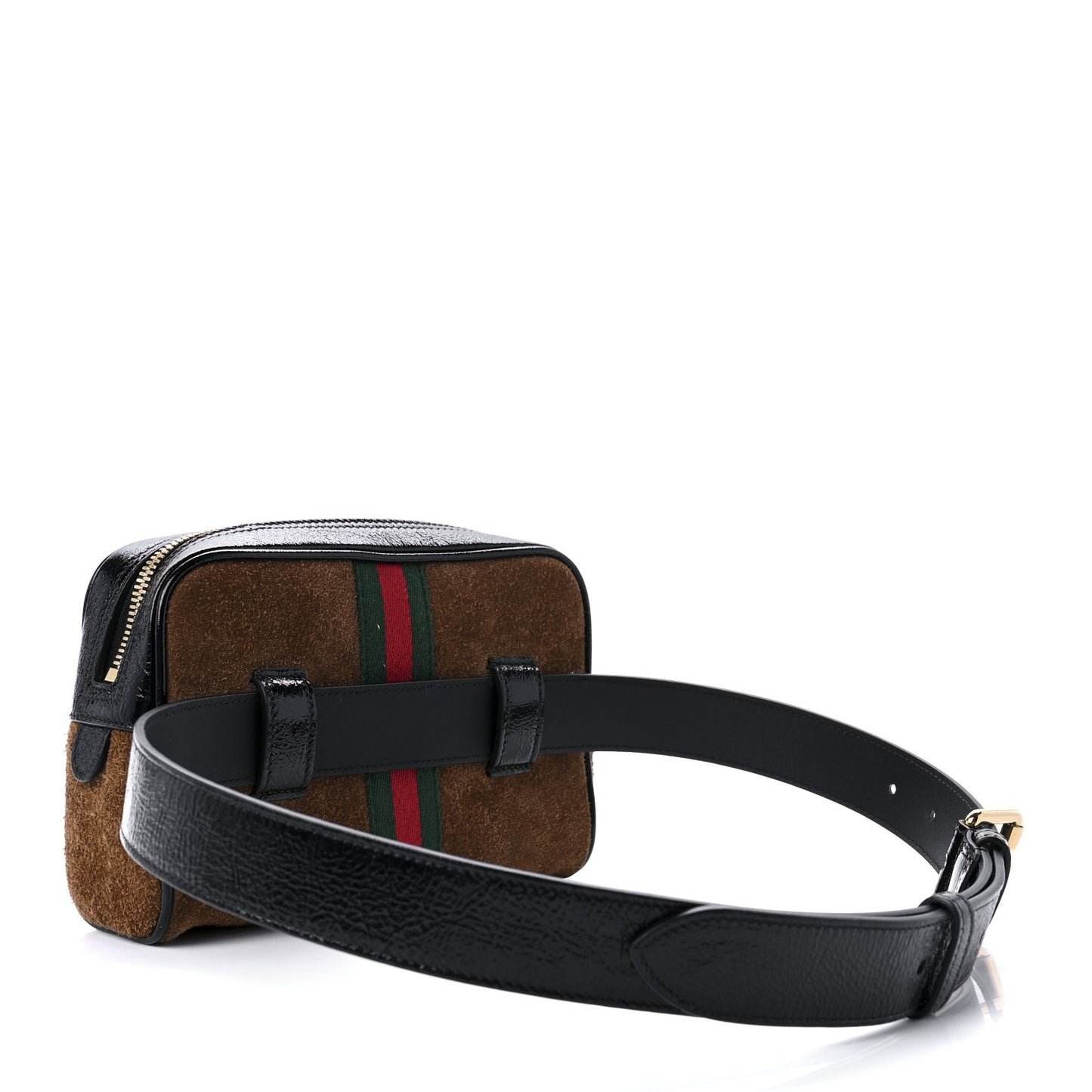 Suede Small Ophidia Belt Bag 85 34 Brown