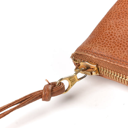 Chanel Caviar Flap Shoulder Bag Brown 10 of 26