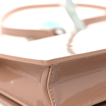Off-White OFF WHITE Patent Jitney 0.5 Crossbody Bag Beige 9 of 15